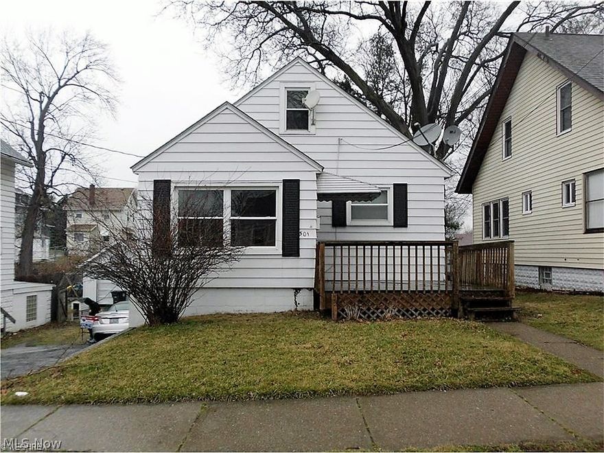 Exceptional deal in Kenmore for this 3/4 bedroom bungalow.  So many updates.  Large kitchen and dining room area in the lower level have new laminate flooring, as well as full bathroom and bonus room.  The main floor living area all has new carpet.  Attached garage, fenced in yard.  Newer windows.  Roof was replaced in approximately 2008.  CHEAPER THAN RENT.  Call today for your showing.