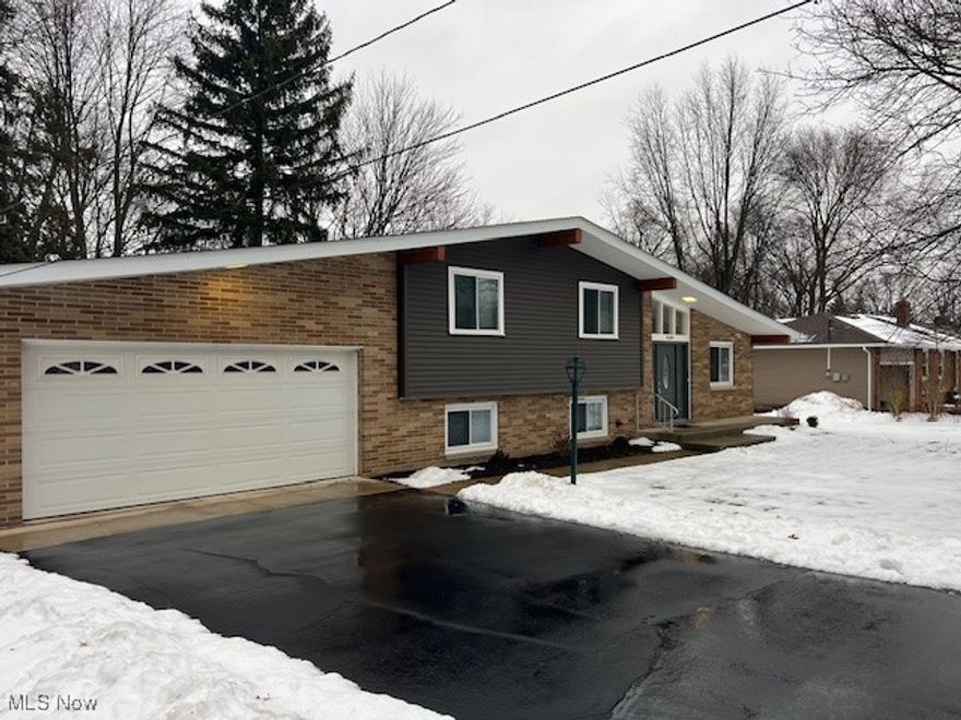 Welcome to this immaculate 3-bedroom, 2.5-bath split-level home located on Johnnycake Ridge Road in Mentor, Ohio. This well-maintained property features beautiful hardwood floors throughout many of the rooms and a warm, inviting living room with a wood-burning fireplace insert—perfect for cozy evenings at home. The functional split-level layout offers comfortable living and great separation of space, while the fully fenced yard provides privacy and room for outdoor enjoyment. Clean, move-in ready, and clearly cared for, this home is a great opportunity for buyers seeking quality, comfort, and a desirable Mentor location. Schedule your showing today.