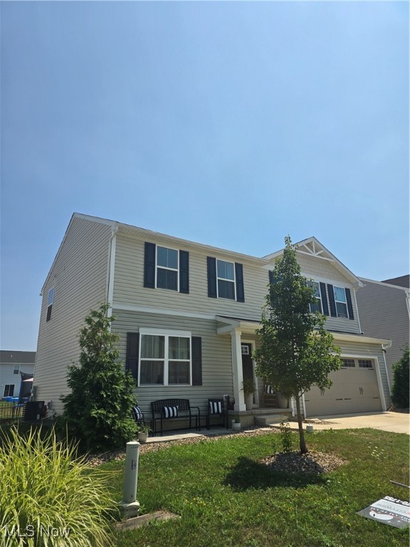 Charming Colonial located in East New Haven Subdivision! 4 bedroom 2.5 baths with upstairs laundry and large center hall design. Open Concept family room with large eat-in kitchen with island, stainless appliances that stay and beautiful backsplash! A first floor floor bonus room serves as a great den / office. Full basement call for more details!