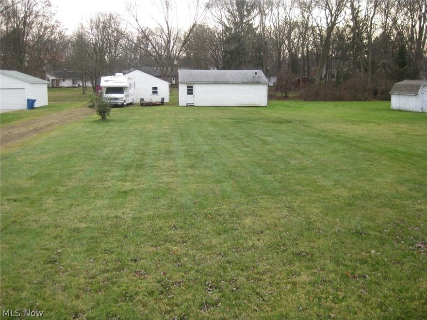 GREAT OPPORTUNITY to build a home of your dreams!!!  2 car garage on lot left from previous build.