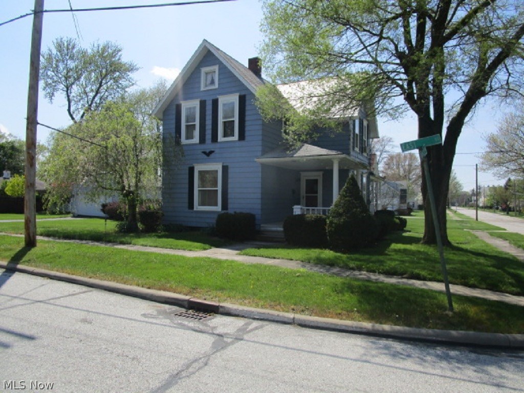 This is a HomePath property. Charming century-old colonial located on corner lot in Amherst! Relaxing front porch entry. Large living room. Formal dining room with second entry to covered porch. Eat-in kitchen. Partial basement. Huge master bedroom on first floor. Full bath. Spacious 2 bedrooms upstairs. Detached, over-sized 2-car garage. Great location! Close to schools, retail shops, and parks.