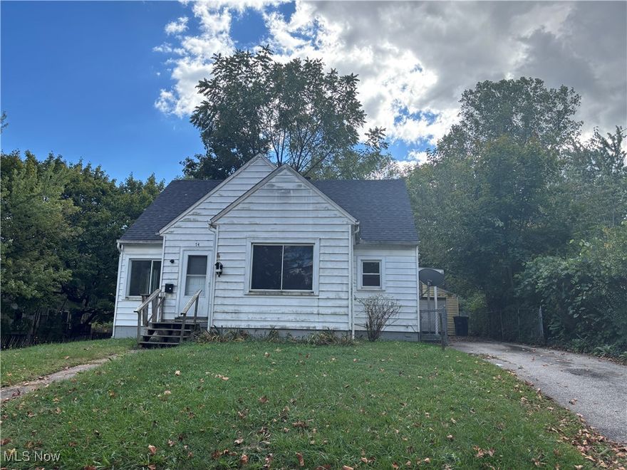 Welcome to 74 Vesper St!
This spacious Cape Cod offers comfort, flexibility, and convenience in a great location. Featuring 3 bedrooms and 2 full baths, this home also includes a bonus room that can easily be converted into a 4th bedroom, dining area, or playroom—perfect for your changing needs. Let's not forget about the large fenced in backyard. 

The waterproofed basement provides extra storage, giving you even more room to grow. Enjoy easy highway access and a convenient location close to the Samuel Findley Learning Center and the Towpath Trail, ideal for both commuters and outdoor enthusiasts.

Move-in ready and full of potential—don’t miss your chance to make this charming Cape Cod your next home!
