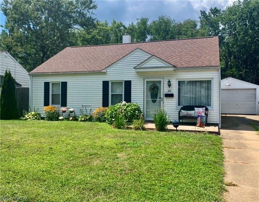 Wow! Check out this stunning 4 bedroom, 1 full bath home located in Ellet. This gorgeous Ranch has been beautifully updated and wonderfully maintained and is now ready for a new owner. It sits in a nice, quiet neighborhood with a fully fenced in backyard which would be perfect for those with children or pets. Walk up to this beauty and prepare to be amazed. First, you come to the spacious living room which offers updated flooring and an open concept into the nicely updated kitchen and dining room. Just down the hall you have 4 first floor bedrooms and a lovely full bathroom. If that isn't enough, this property also has a detached one car garage and SO much more. Major updates include new roof, windows, flooring and the list goes on. It is perfect for a starter home or those looking to downsize or for first floor living! Do NOT wait to see this beauty, it will not last. Call for your showing today!