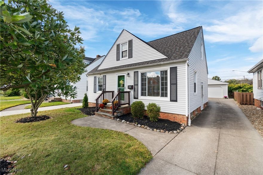 Look no further, this is the one you have been waiting for! Welcome home to 1542 Woodhurst Avenue! From the moment you arrive you'll notice the care and attention to detail put into this home inside and out. This three bedroom, one and a half bath has so much to offer! Upon entry you'll notice beautiful hardwood floors, a spacious living room, flanked with an eye-catching accent wall. In the kitchen, luxury vinyl flooring, loads of white shaker style cabinetry, and stainless-steel appliances. Completing the main floor two bedrooms, an updated full bath, an additional family room, and half bath. Upstairs a large private master suite with built in's, a reading nook, and loads of natural light. In the finished basement, space perfect for entertaining friends and family game nights. **Updates** Roof, hot water heater, refrigerator, painting, lighting, garage man door, bathroom remodel, lighting, basement remodel, and more! Mayfield Heights Aquatic Center, Community Center, and in the works a multi-purpose turf field, playgrounds and park amenities plus more all within close proximity to Woodhurst! Don't wait, call today to arrange your private tour!