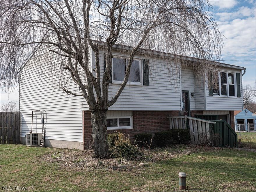 Three Bedroom, 1 Bath, Bi-Level Home on 1 acre with a three tier deck off kitchen and fenced in yard.  Come make this home your own.