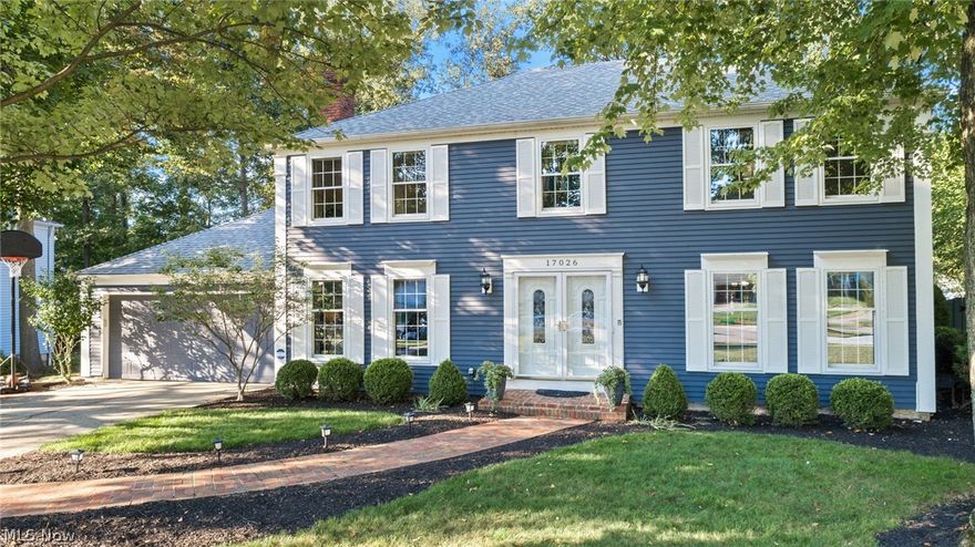 The pictures speak for themselves! Attractive 4 BR 2 1/2 BA Col situated on a cul-de-sac w/private fenced backyard. Retreat to your backyard oasis on those hot summer days w/the fabulous 34 ft x 16 ft in ground fiberglass heated pool. 2 story foyer leads to cozy family room w/ wood burning fireplace, full wall mantle, beamed ceiling & wet bar. Living room adjacent to the formal dining room both perfect for entertaining. Spacious eat-in kitchen has granite counters,tile back splash,ceramic tile floor, stainless steel Appls. Large walk in pantry,garden window & bay window overlooking the picturesque backyard.1/2 bath w/newer vanity,granite counter top & ceramic floor. Master Suite up w/walk-in closet & updated Master Bath w/double vanity, quartz counter top, ceramic tile floor & floor to ceiling tiled shower. 3 large bedrooms, w/ample closet space. 1 bdrm used as an office w/ full wall built in bookshelves. Remodeled full bath w/newer vanity,granite counter top & tiled bathtub. Lower level w/fin rec room w/bar area,carpeting,ceramic flooring,storage cabinets & closet. Laundry area w/ storage,built in shelves & work space. Brick patio & gorgeous landscaping.Enjoy the fire pit area during the fall & winter & put away all your extras in the large storage shed. The enclosed sun porch is a plus to continue the backyard fun or to find a few moments of peace. Close to Medical, Shopping,Restaurants, Highway. Make this your new home today!