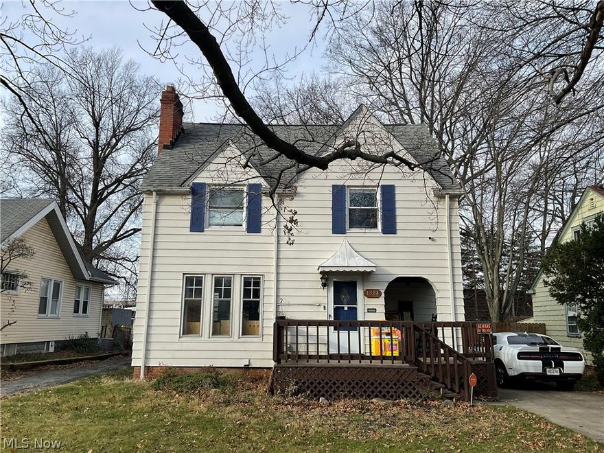 Come see this amazing Colonial! Beautiful Woodwork, Spacious Living Room, and a gorgeous Fireplace! Recently updated Kitchen with Newer Cabinets, Flooring, and Countertops. Opens to Formal Dining Room with Hardwood Floors and Built In Shelving! Three Bedrooms on the Second Floor. Recently updated Full Bath with Ceramic Tile Flooring and Newer Fixtures! Lower Level Rec Room and an Additional Full Bath in the Lower Level! In addition to all the other great features, a Covered Front Porch! Concrete Patio Overlooking Backyard! Newer Roof, Windows and Central HVAC! Two Car Garage!  Security system, gas generator hardwired into home, as well as a small solar panel generator. All appliances are stay including washer and driver. Home is centrally located in the heart of South Euclid on a secluded street! Only minutes from Cleveland Clinic, University Circle, Hospitals, and Colleges! Prime location!