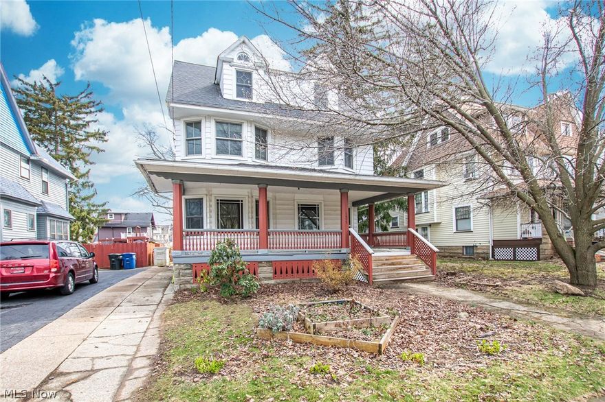 The colonial that you have been waiting for, located in one of North East Ohio’s most sought-after areas, is here!  Location, location, location!!  This charming home is nestled on a quiet street located on the west side of Lakewood, making it easily accessible to everything Lakewood has to offer. This 5 bedroom, 2 full bathroom colonial has more than enough room for you to love and grow.  There is so much charm wrapped up in this gorgeous home.  When you walk in you will be welcomed by high ceilings and fresh paint, the main floor has a large living space with ample natural light, a stained glass window, and a full bathroom.  The kitchen has a butler pantry that opens to a large dining room.  Upstairs are 4 large bedrooms, 2 with a double closet, and a fully updated bathroom.  The next level provides an additional huge living space with the possibility of making 2-3 more bedrooms.  You do not want to miss this one!