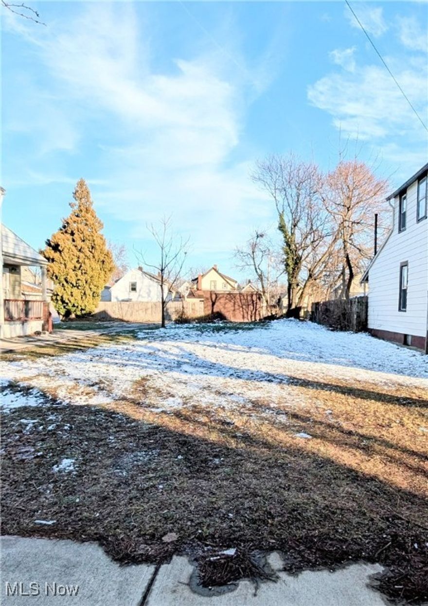 Rare opportunity to secure a level, buildable residential lot in the heart of Cleveland's revitalizing Stockyards neighborhood. Located at 3565 W 47th St, this property offers a clean slate for your next project, as the previous structure has been razed and the land is now vacant and ready for development. With approximately 4,443 square feet of space this lot provides incredible flexibility for a developer looking for urban infill or a homeowner wanting to build a custom residence from the ground up. All public utilities are available at the street, significantly streamlining the pre-construction process. The location is a major draw for both residents and investors, offering seamless access to I-71 and I-90 for a quick 10-minute commute to Downtown Cleveland. You are perfectly positioned near the Metro Health Main Campus and the vibrant dining and retail corridor of Clark Avenue. Public transit is easily accessible via the nearby W 65th-Lorain RTA station, connecting you to the entire city. Whether you are looking to build a high-demand rental property or a modern urban home, this lot represents a strategic investment in a community on the rise.