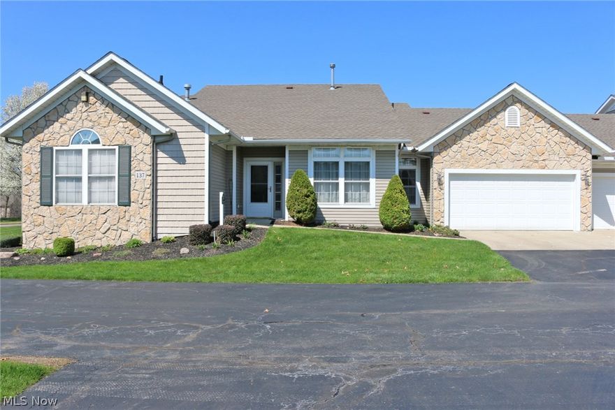 Simply amazing is what you will think when you walk into this immaculate one owner condo with wonderful upgrades.  This Legacy style condo offers open floor plan with large great room including gas fireplace, formal dining area, large kitchen with additional eating area, 1st floor laundry, sunroom with beautiful views of the west, master bedroom w/bath and walk in closest, plus 2nd bedroom and additional full bath.  The lower level was finished by Weaver Custom Homes at time of construction and includes a large family room with gas fireplace, kitchenette area with sink, full bath plus two large unfinished storage areas.  The 2 car attached garage also offers an extra large storage area.  This condo is in mint condition and ready for a new owner.