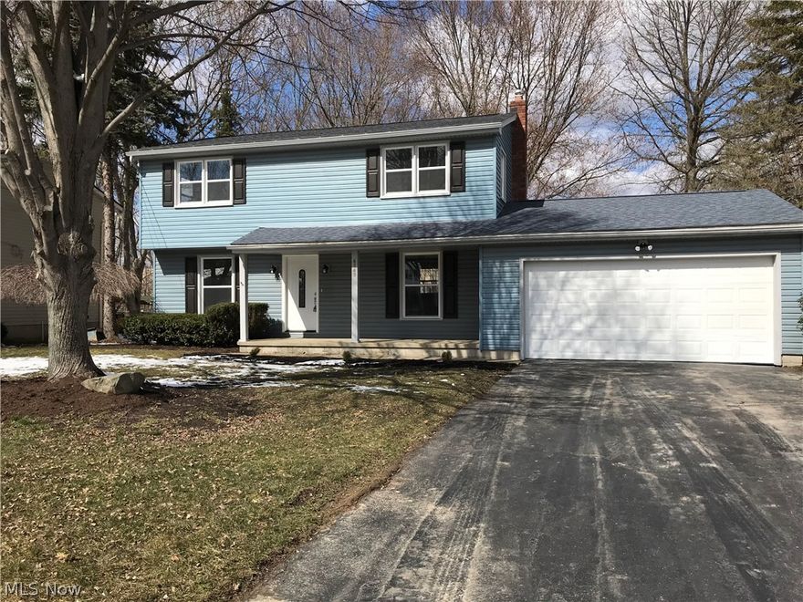 Gorgeously renovated 4 bedroom 2 bathroom home in Austintown!  This home has all of the bells and whistles! Eat In Kitchen with plank tile flooring with quartz countertops and subway tile backsplash, Kitchen Island, Soft Close Kitchen Cabinets. Large newly carpeted family room. Finished basement recreation room. Covered front porch. Cement patio. Other notable updates include: Remodeled bathrooms, New hot water tank, New carpeting throughout, New Stainless Steel appliances (dishwasher, range, microwave) New electric and light fixtures. Resealed Driveway! Conveniently located to all amenities!