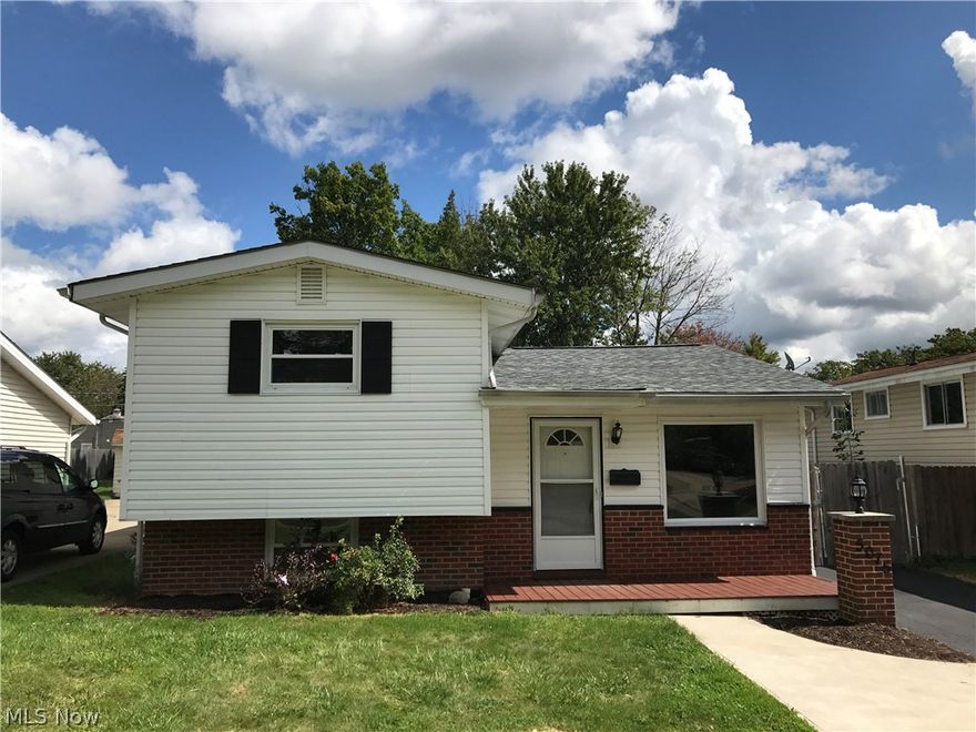 Welcome to this completely updated from top to bottom split level home in the park setting of the Mentor headlands neighborhood, just minutes from the beach, 5 minute walk to the Marsh State Park and down the street from Lake Erie.  The home boasts updated everything, all of the hardwood floors have been refinished to a beautiful mocha color which contrasts nicely with the freshly painted white trim and sea salt colored walls.  The kitchen features all new shaker style white cabinets with a stunning quartz counter top, under-mount stainless sink, sleek faucet and a timeless subway tile back splash. Both bathrooms have been completely redone with the main featuring a new and extra deep tub, custom tile surround, new tile flooring and fresh vanity. Lower level bathroom has been completely remodeled including new shower stall, flooring, sink, and toilet.  All lighting fixtures have been updated as well.  The driveway has been freshened up and sealed, roof replaced with dimensional shingle