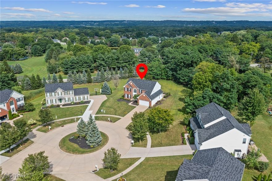 Welcome home to this stunning 4-bedroom residence tucked away on a quiet cul-de-
sac in the highly desirable Medina School District. From the moment you arrive,
you’ll be drawn to the curb appeal and thoughtful design that makes this home both
inviting and functional. The main level features a spacious 2-car garage with
additional storage, a flexible front room perfect for a home office or playroom, and a
formal dining room ideal for gatherings. Throughout the home, upgraded lighting
and stylish touches add warmth and character, elevating each space. The heart of the
home is the gourmet kitchen, complete with a large island, abundant cabinetry, and
appliances. The kitchen flows seamlessly into the sun-filled morning room—perfect
for casual dining—and into the warm and welcoming family room, creating an open-
concept space designed for both entertaining and everyday living. A convenient first-
floor laundry rounds out this level. Upstairs, the oversized primary suite serves as a
true retreat, offering a spa-like glamour bath with a soaking tub, separate shower,
and a large walk-in closet. Three additional bedrooms, each generously sized with
ample closet space, provide plenty of room for family or guests. The finished lower
level expands your living space with endless possibilities—featuring a large rec
room that easily doubles as a media room. The space also offers a workout area, and
a dedicated office along with a storage room. A rough-in for a future full bath adds
flexibility and value. This home is ideally located in a vibrant community with a pool,
access to Medina’s award-winning schools, nearby parks, shopping, and dining.
Whether you’re enjoying quiet evenings at home, entertaining friends, or exploring
the charm of Medina’s historic square, this home offers the perfect blend of comfort,
convenience, and lifestyle. Call today to schedule your private showing, this one
won’t last long!