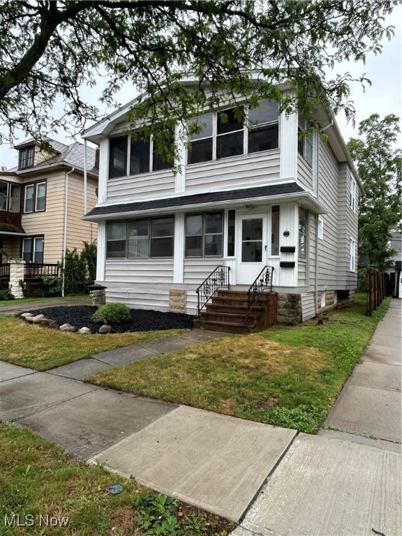 Don’t miss this incredible opportunity to own a fully turnkey updated duplex in the highly sought-after Lakewood neighborhood! Ideally located just blocks from the lakefront and Lakewood Park, and within walking distance to all the vibrant shops, dining, and amenities of downtown Lakewood. The first-floor unit features a spacious, sunlit living room that flows seamlessly into a generous dining area—perfect for entertaining. It includes two well-appointed bedrooms, a beautifully updated modern bathroom, and a stylish kitchen with high-end cabinetry and stunning quartz countertops. The second-floor unit mirrors the same functional layout and charm but also boasts a fully finished third-floor bonus space. Both units offer expansive interiors, original built-ins, and closet storage. Whether you’re looking for a great investment or an owner-occupant opportunity with rental income, this property has it all. Schedule your private showing today and discover the best of Lakewood living!