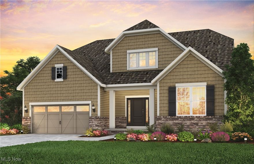 Move in by early Spring! Our charming, Bourges home features a large, 1st floor owner’s suite with spa-like bathroom with double sinks and roomy walk-in closet. The home features a two-story gathering room next to a gourmet kitchen with huge, quartz island. 3 additional bedrooms with 3 full baths on the 2nd floor. Enjoy outdoors on your oversized deck with a covered roof overlooking the backyard. All of this with a large finished, walkout style basement as well!