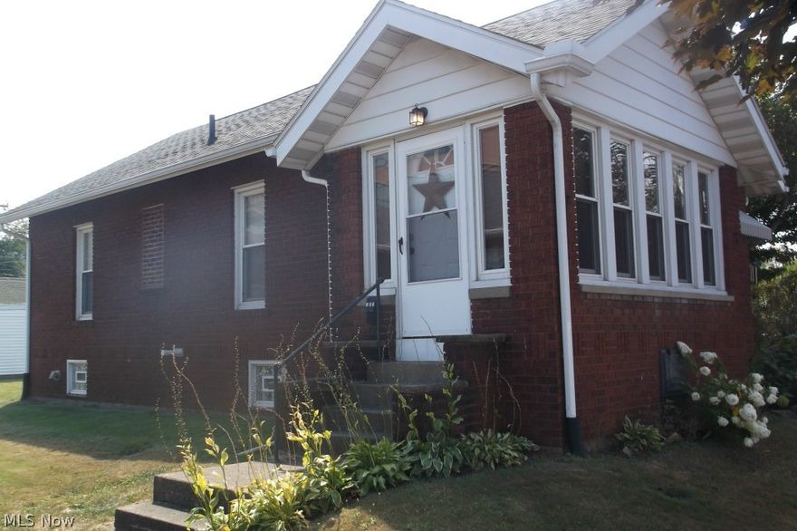 This is an all brick home close to Coshocton Hospital.  Vinyl windows, central air, gas heat, newer kitchen and flooring, full basement, sunroom, and in excellent condition. There is a single car garage and the house is on a level lot. Call to view this fine home!!!