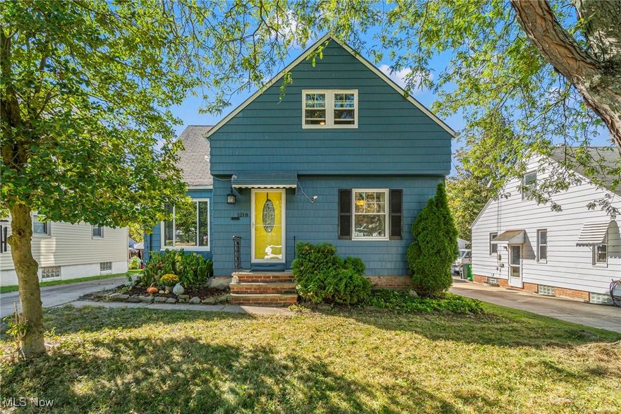 This charming Cape Cod in Mayfield Heights features a spacious master suite with dual closets and abundant storage, complemented by hardwood flooring throughout and a bonus room that can serve as a fourth bedroom or home office. The bright eat-in kitchen showcases Corian countertops and stainless steel appliances, and opens to a glass-enclosed sunroom overlooking the backyard. The living room offers a newer picture window and elegant hardwood floors. The first floor includes two bedrooms and an updated full bathroom with a granite countertop for modern appeal. Downstairs, the finished recreation room features glass-block windows and a built-in bar, ideal for entertaining, alongside recent updates including a new side door and six new windows installed in 2024. Outside, a large yard and 2-plus car garage provide ample space, with the home's location offering close proximity to Oakville Park, schools, shopping, and entertainment for added convenience. Will be violation free.