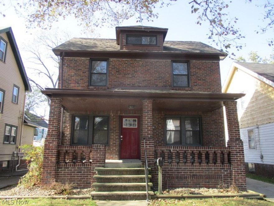 HUD Case # 412-780960.  Exclusive listing period for Owner Occupants, Nonprofits, and Government Agencies only until 11/11/2019.  Seller will open all bids received during this period on 11/12/2019.  If a bid is not accepted at that time Owner Occupant period extends for an additional 5 days.  Investors can bid on 11/16/2019.  Seller will not complete any repairs to the subject property, either lender or buyer requested. The property is sold in as is condition.  FHA IE Insured Escrow. This four bedroom, 1 bath all brick colonial with fenced in yard is nestled in a quaint Garfield Hts. neighborhood.  Your welcomed into this home through the covered front porch.  Has hard wood floors throughout.  Some renovations have been made.  This home needs little work to restore it to it's full potential.