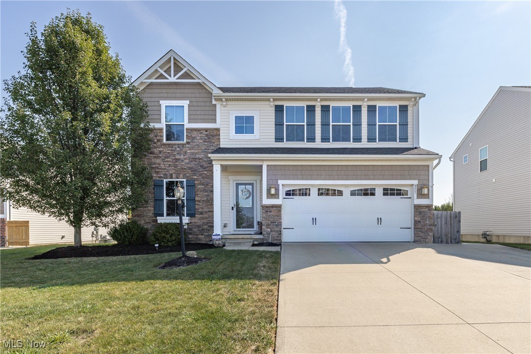 Discover your next home in this beautifully maintained colonial in Brunswick, Ohio! With 4 spacious bedrooms, 2 full  and 2 half bathrooms, this move-in ready gem provides an outdoor oasis featuring a covered maintenance free deck and basketball court. Enjoy serene views from the comfort of your home. The main living area and oversized kitchen is a dream for cooking meals and spending time with family. Get away down the basement and relax in the media area, bar room, or workout in the versatile weight room. Located just minutes from the heart of Brunswick and historic Medina Square, you'll have easy access to delightful restaurants, shopping, and major highways. Don't miss this opportunity to own a meticulously cared-for property in a prime location.