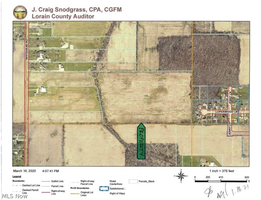 This property is located in prime farming area of Lorain County.  A great opportunity for an existing farmer or possible for a new farming adventure.  A great location to build your new home with plenty of land for horses and other farm animals.  Come and take a walk on a beautiful country property!