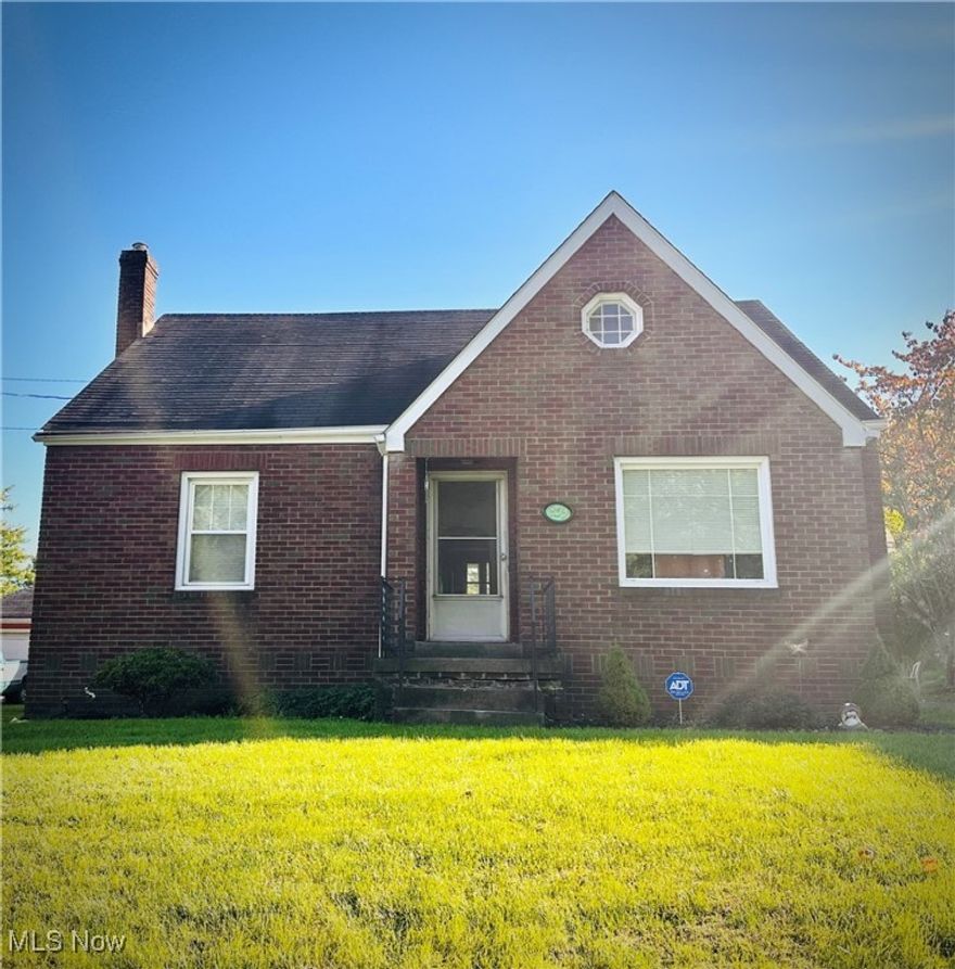 Spacious Cape Cod home featuring an attractive brick-front, a detached garage and a covered back patio. Hardwood floors run throughout most of home. A updated bathroom includes a walk-in shower. Eat-in Kitchen comes with all appliances. There are two bedrooms on the first floor and a large master suite upstairs with a separate sitting area and a walk-in dormer that can serve as a closet or office. Conveniently located with easy access to highways and amenities.