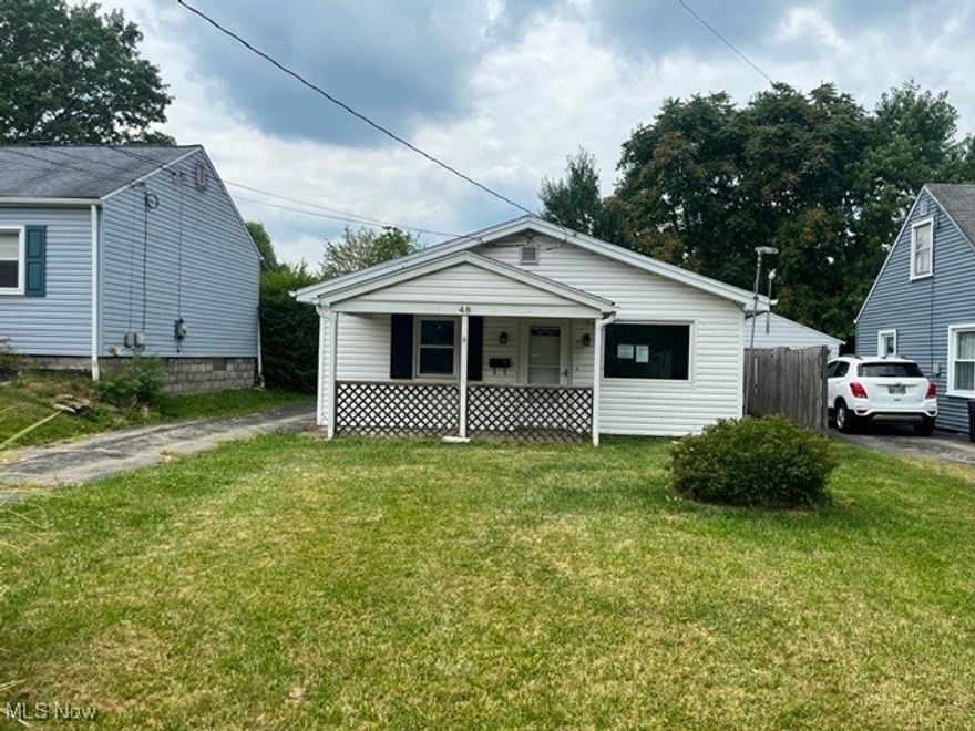 Everything on ONE Floor!  Easy Living in this 3 Bedroom Ranch with Covered Back Patio.  Some Carpet and Paint can go along way to make this the perfect Home for you!