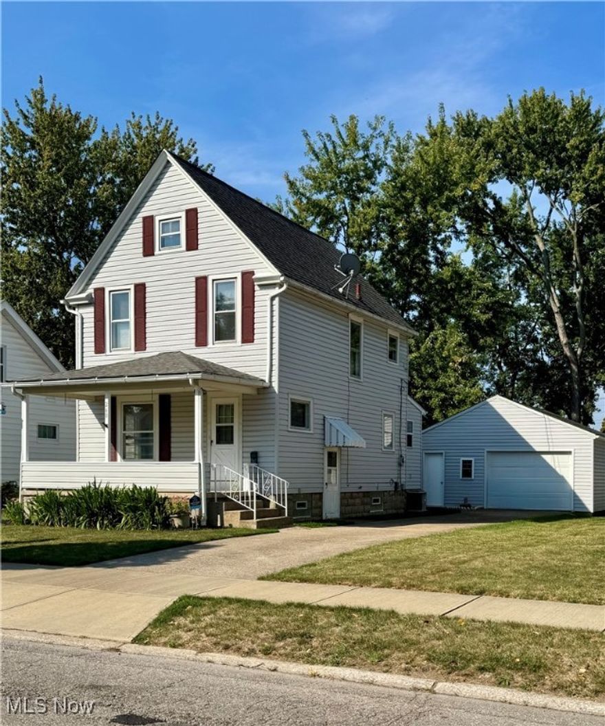 This house is back on the market with a price reduction and home warranty!

A previous contract fell through due to buyers financing falling through at the last minute so you have another opportunity to make this home your! The electrical has also been updated.

Are you looking for a home that is move in ready and to make it your own? One that’s been taken care of meticulously and with good bones? Are you looking for a home on a quiet, family friendly street with well taken care of neighboring houses? Are you looking for a home that’s within your budget?

If you are this is the house for you. It is an estate sale that you can’t pass up. It’s priced to sell quickly with appraised value over $165,000. All appliances that are there are included refrigerator, stove, washing machine and dryer. There is a space and hook up for a dishwasher. All the main service items, furnace, hot water tank and central air system were checked and serviced every six months. With an older home there are always concerns of issues that could occur and that’s why the sellers are adding a home warranty to give peace of mind. The house is being sold “as is” due to it being an estate sale. There is an attic in upstairs hallway. It is mostly walkable with lighting. 
With an addition on main floor adding first floor laundry, bathroom and bonus room this sets this colonial apart from traditional colonial. There is a work bench area in the basement with a separate gas heat source and under stairs additional half bath. There is a work another well as in the oversized garage that. Provides plenty of room to store motorcycles and larger “toys” you may have.
If an inspection is on the contract it will be for informational purposes only. Come and schedule a showing soon it’ll be gone quickly!