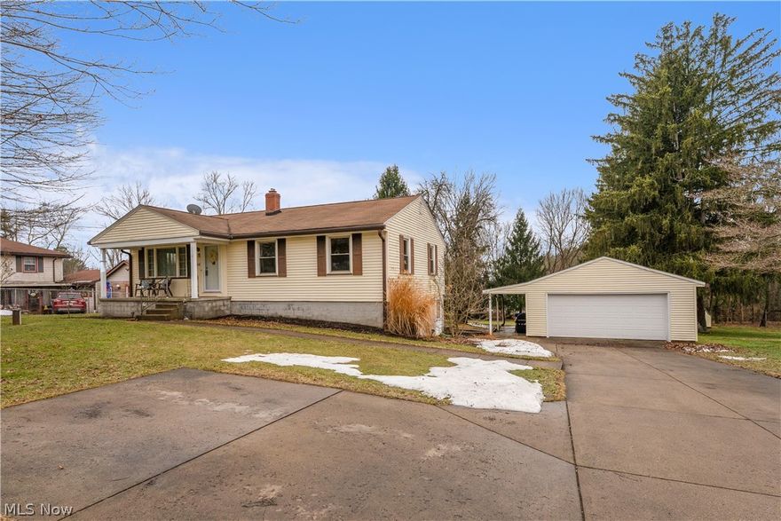 Charming 3-bedroom, 2-bath home situated on nearly ½ acre offering space, comfort, and functionality both inside and out! The main level features a spacious eat-in kitchen with plenty of room for gathering, a large living room filled with natural light, three comfortable bedrooms, and a full bath.
The finished lower level expands your living space with a generous family room—perfect for entertaining, relaxing, or creating a home office or recreation area. You’ll also find a convenient half bath with a separate shower area, along with a dedicated laundry space and ample storage.
Outside, enjoy the expansive yard with room to garden, play, or simply unwind. The property includes a two-car detached garage and an additional storage shed, providing plenty of space for vehicles, tools, and hobbies.
This home offers the ideal blend of indoor comfort and outdoor space—don’t miss your opportunity to make it yours!