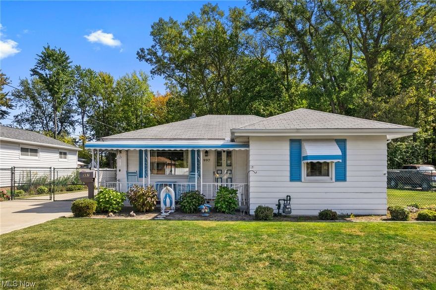 Charming and Meticulously maintained ranch home.  This home is nestled on a quiet street, with a fully fenced in yard, an extra wide lot with plenty of room to plant the garden of your dreams.  Once you're finished gardening, there is a patio to sit and relax and enjoy the peaceful surrounding nature.  This gem also has a four seasons room where you can sit and have your morning coffee with tons of natural light and views of your lovely backyard.  This home has lovely Pella Windows, only 5 years old.  HVAC 8 years, HWT 8 years, Roof age is unknown. It's in excellent condition, just make it your own