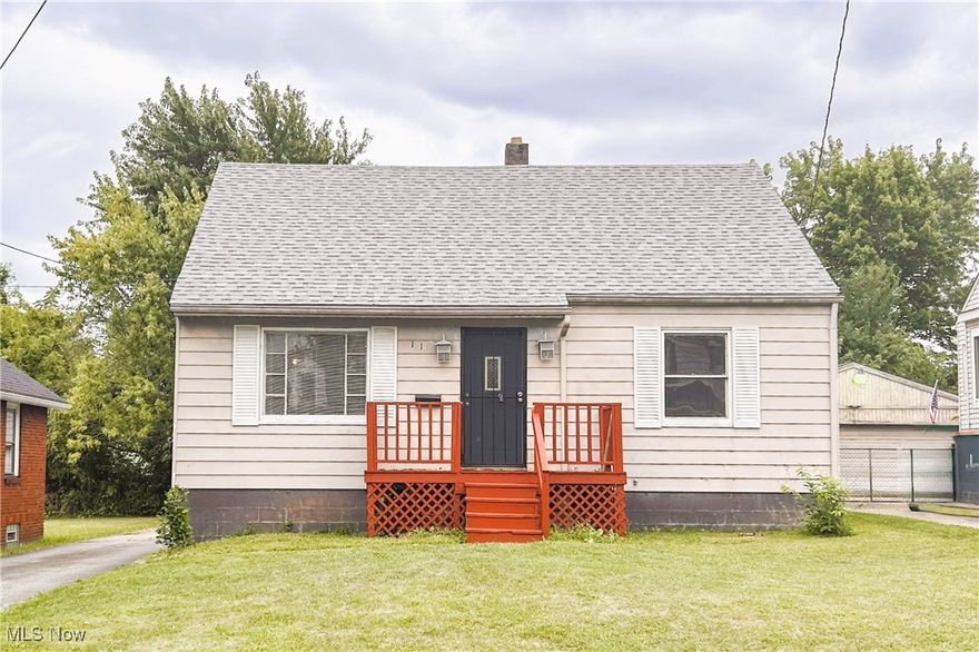 Welcome home to this beautifully updated 3-bedroom Cape Cod! Featuring an updated kitchen and bathroom, this home also boasts new flooring and fresh paint throughout, making it truly move-in ready. Major updates include a new roof (2023) and a newer furnace (2023) for peace of mind. Enjoy the additional enclosed deck, perfect to finish and transform into your own flex space — whether it’s a sunroom, office, or play area. Don’t miss the chance to own this well-maintained home with modern updates and timeless charm! Schedule a showing today before its gone!