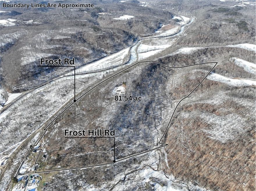 Situated in SE Athens County, Ohio, this 81.54-acre property offers lots of opportunities! The property has road frontage along Frost Hill Rd, and with a little work, a driveway and building site can be developed. There is additional access from Frost Rd. A small seasonal creek is located in the valley on the West side of the property. The east side of the property is steep topography that leads up to a long ridge top that lies to the north and south. Several ATV trails provide access to much of the land. This area of Ohio is known for great hunting, and this property should be no exception. Sale also includes 0.881 acres of Hocking River frontage. Annual property taxes are approximately $1,517. No recent logging. Electric service is on the property. Any mineral rights the sellers own will transfer with the sale. Located 30 minutes from Athens, OH, and 25 minutes from Parkersburg, WV. Do not miss this opportunity to purchase a well-priced tract of land in the Buckeye State!