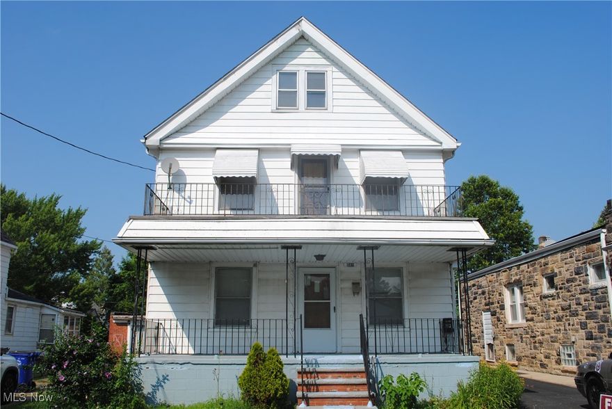 This well-maintained up/down duplex features two spacious 2-bedroom, 1-bath units—each offering comfortable living with separate entrances, generous room sizes, and functional layouts. Whether you're looking to live in one unit and rent the other, or add a solid investment to your portfolio, this property offers flexibility and income potential. Each unit could rent for $800-1000 per month. The unfinished third floor presents a unique opportunity to expand—perfect for a large owner's suite, additional living space, or even the potential for a third unit (check zoning). Each unit includes its own kitchen, dining, and living areas, and plenty of natural light throughout. Conveniently located near shopping, parks, and public transportation. Don't miss this opportunity to own a versatile property with room to grow! No Wholesalers!