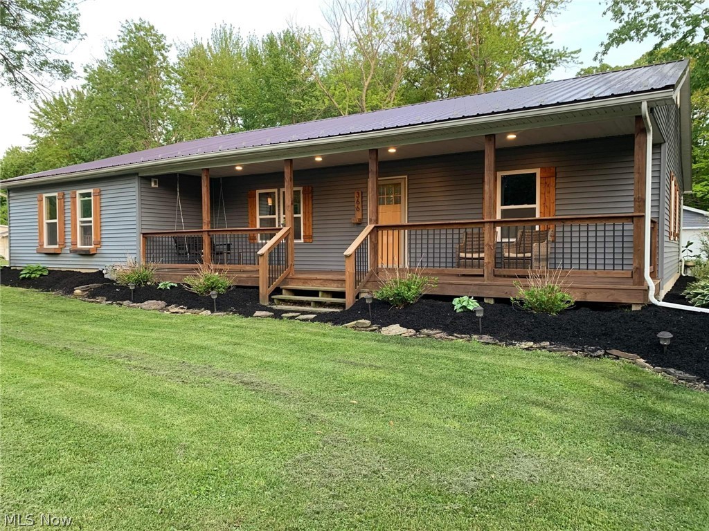 Super Charming Country Chic 3 bedroom, 2.5 bath ranch home 1.44 acres in the heart of Jefferson. Completely rebuilt from four walls up in 2017. This beautifully built open floor plan doesn't disappoint. The rustic details are in every room. Front and back porch living with a beautifully landscaped patio area. Vaulted ceilings in master bedroom and private master bath with large walk in shower. There are vaulted ceiling in the great room with built in shelves for decor. Large walk in pantry. Two car out building. This home has radiant floor heating throughout the entire home including the two car attached garage. There is a turn around driveway with access to the 24 x 40 outbuilding. Outbuilding has electric. There is a gorgeous yard with a wooded area for the kids and a swing set. Enjoy the fire pit while entertaining. The back has a sledding hill to enjoy this amazing property all year long.