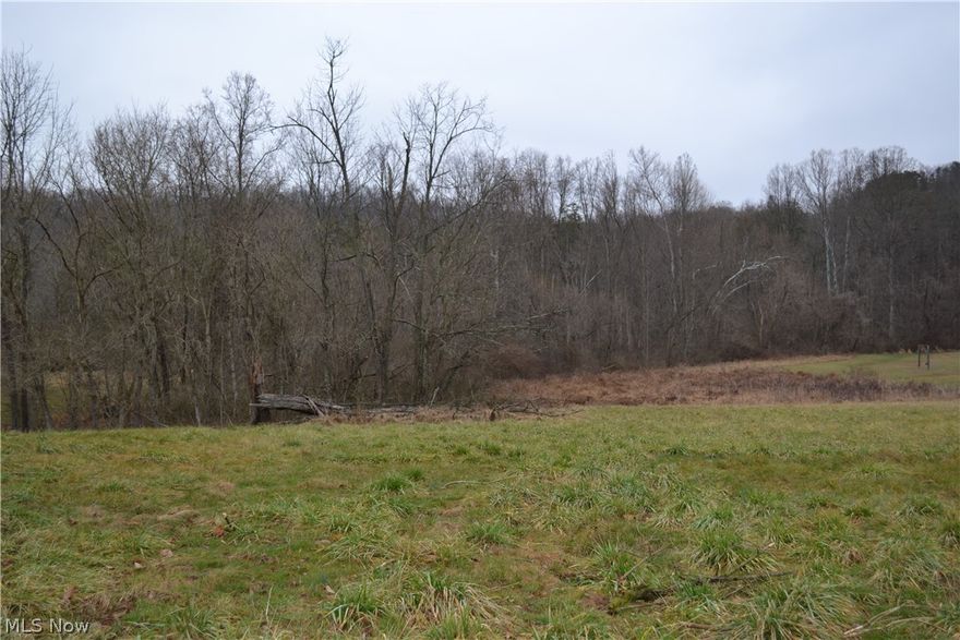 This 53 acre property has multiple building sites, offers plenty of privacy, fantastic hunting, is mostly wooded and only minutes from I-77! This is beautiful laying land. There is an older home of no value that needs to be taken down. Utilities are at property including natural gas and city water.