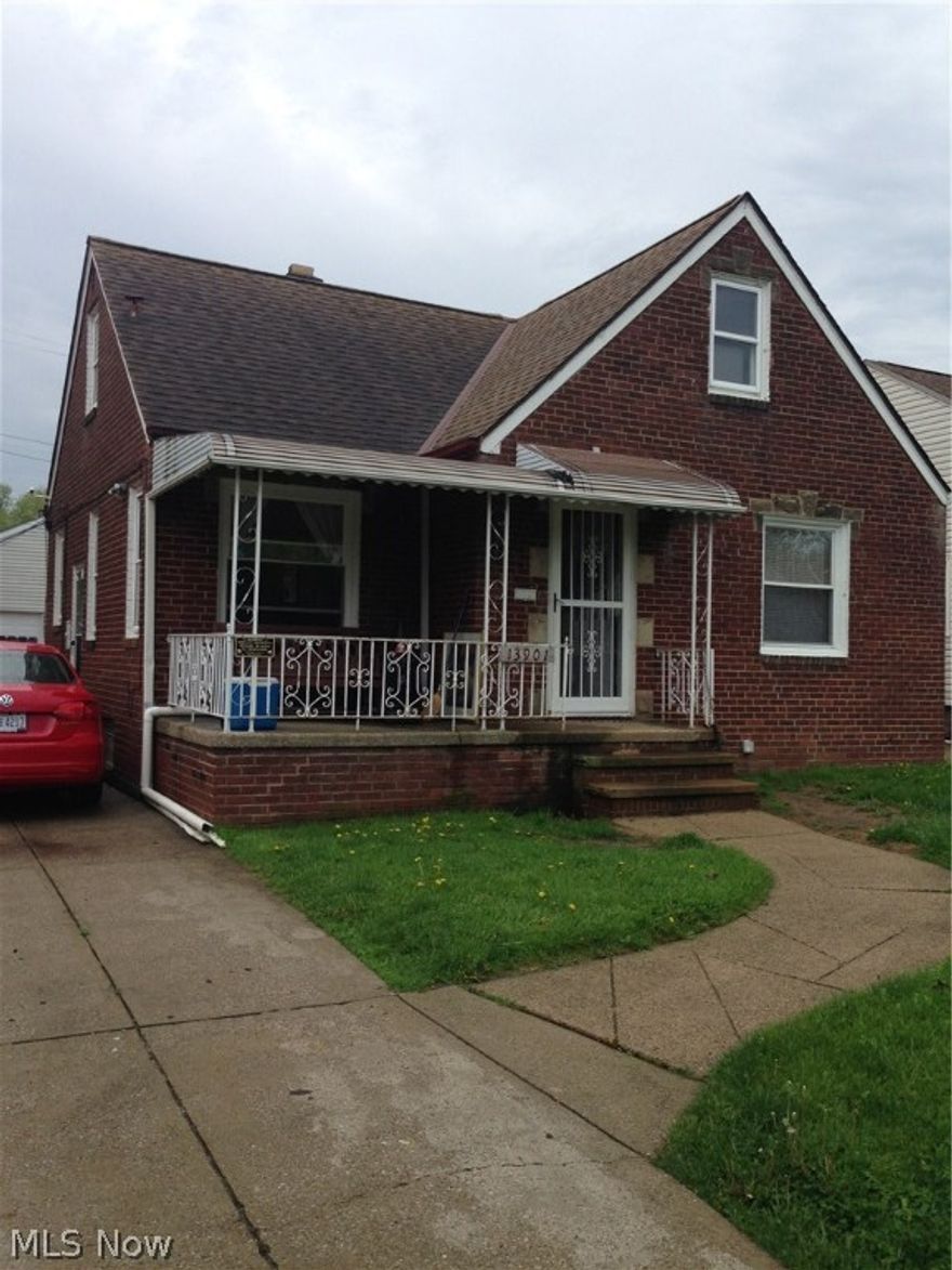 Tidy, well maintained brick bungalow with a huge two and a half car, mechanic's dream garage! Updated kitchen with newer cabinets and ceramic tile flooring. Range, refrigerator and microwave stay. Central air. Partially finished basement with plenty of storage. Nice location on a quiet street close to transit, shopping and highways. Home warranty!