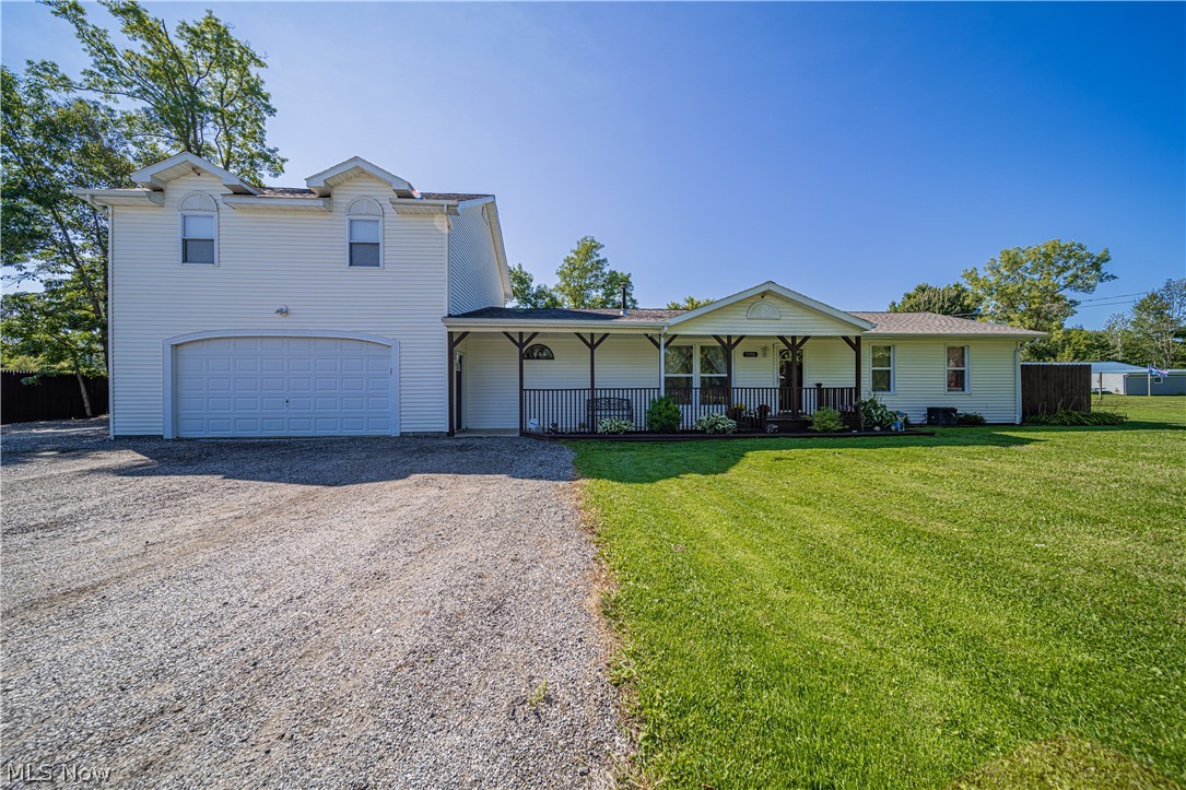 2+ Country acres! Check out this 4 bed, 2 1/2 bath home in Trumbull Twp. close proximity to the Geauga County line in Ashtabula County. Many updates including roof, paint, flooring, well pumps (2 working water wells on property). water softener, kitchen appliances, updated main bath and updated half bath, yard drainage throughout the property, so so much more. 2 car attached garage and 2 outbuildings (1 added in 2018 has heat source and electric) , aboveground pool. Check out the pictures for the full story of this great home!