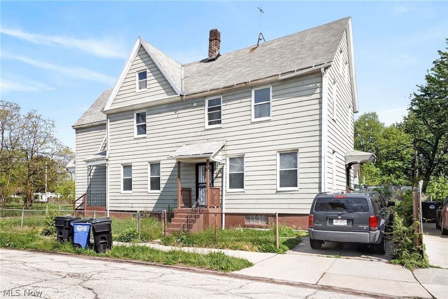 Check out this fully renovated 2,732 square foot duplex located in Ohio City! The top unit features 4 bedrooms and 1 bathroom and the tenant just moved out and it was cleaned and is now ready to be lived in or rent! The bottom unit has 3 bedrooms and 1 bathroom and is rented for $1,577/month and the lease will expire 12/12/2025.  This was fully renovated in 2023 prior to both tenants moving in. The exterior has nice siding, vinyl windows, painted porches, NEW exterior doors and more. Both units were fully painted with updated trim, fixtures, NEW LVP flooring and NEW framing and drywall to allow for the current setup of bedrooms and bathrooms. The kitchens have NEW cabinets, countertops, stainless steel appliances. The bathrooms have new tile surround, toilets, sinks, vanities and more. Come check out 2763 W 32nd today!
