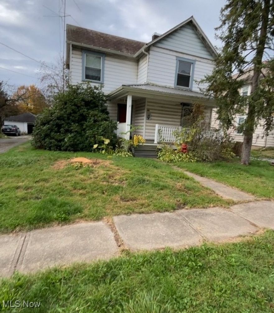 Come see this 2 story home featuring 3 bedrooms 1 and a half bath home. Home sits on a .17 Arce lot with off street parking and large back yard.