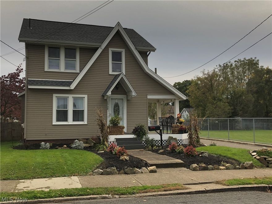 Meticulously cared for home from the lush landscaping to the beautiful color palette inside! This 3 bedroom, 2 bath house is ready to be your new home. Completely renovated with a fenced-in yard with patio and maintenance-free deck. Hardwood floors and walk-up attic. Fully applianced kitchen with updated back splash and floors. New roof in 2017. Vinyl siding, tilt-in windows, 200 amp electric, A/C in 2013, updated plumbing lines and smart thermostat. People walking pets and pushing strollers! Make this yours! Nice, nice property!