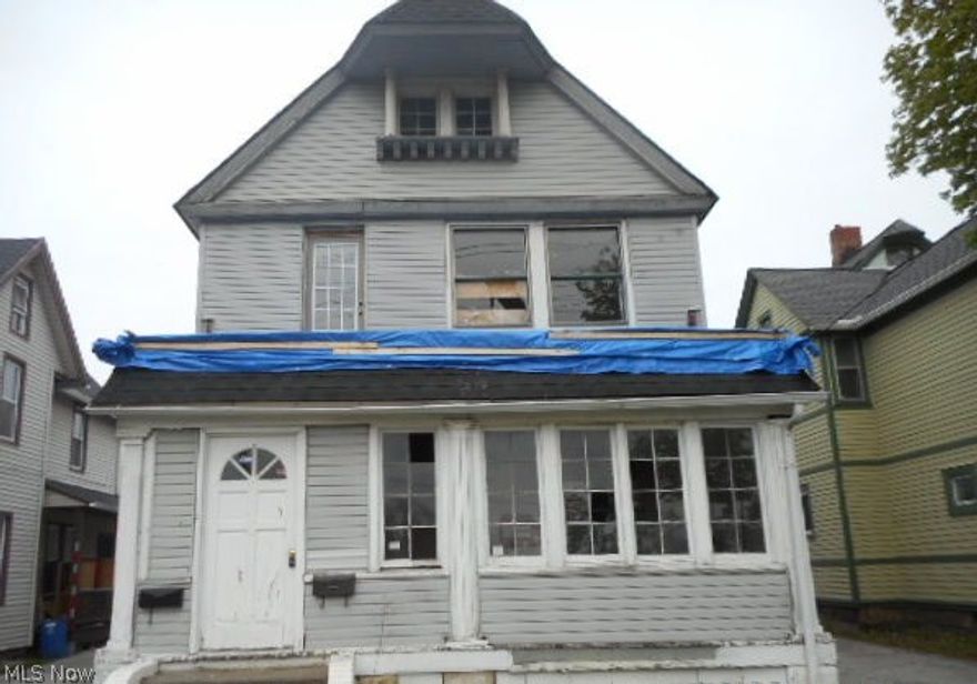 Talk about positive cash flow! Great Investment Opportunity!!Live in one unit and rent the other unit for extra income.  This spacious two family colonial features for each unit:  2 bedrooms; 1 bath; Formal Dining Room; and the Living Room offers plenty of windows to allow the natural light in. Full Basement for extra storage. Minutes from downtown Cleveland and easy access to I-90 or I-71!  Schedule your showing and make this your home Today!!