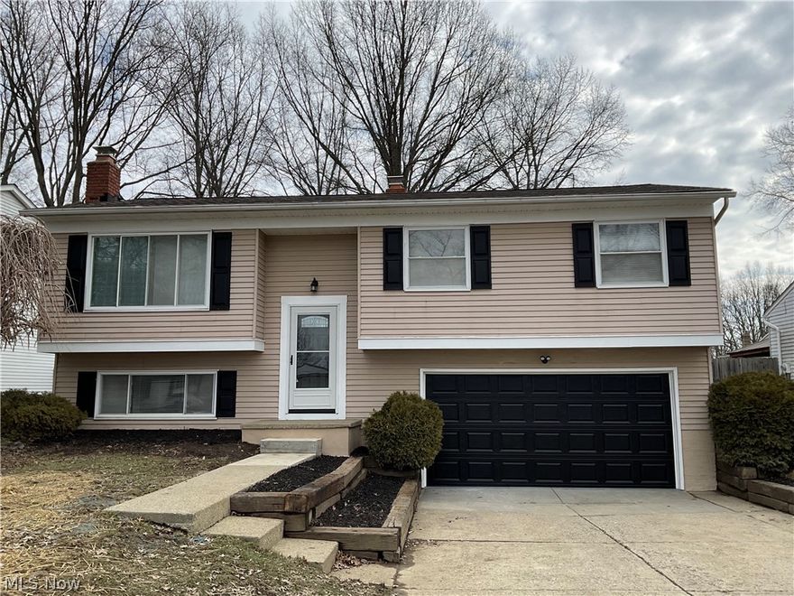 Welcome to Surfside Community Bilevel...This renovated and updated home features Oversized  Eat In Kitchen renovated with Granite countertops, Stainless steel appliances. Open Floor plan Features area so you can have a Dining room or Oversized Living room for your enjoyment. Oversized Deck placed off the back of the home and the  Back yard is partially private Fenced In. This home also sits on a cul de sac street, has side walks and close to playground and not far from Lake Erie.  Comes with HSA home warranty and is agent owned..