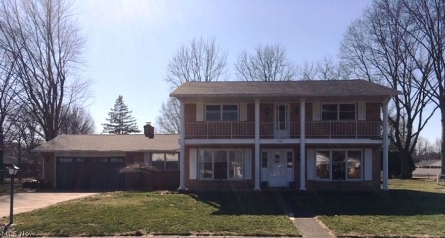 A must see lovely colonial home! This 4 bedroom home has a cozy family room with a fabulous fireplace as well as a charming living room. There are hardwood floors on the main floor and a eat in kitchen. The master bedroom has a lovely master bath and balcony access for a great view. Updates include, new furnace and A/C in 2017, new roof in 2018 and a new garage door and opener in 2019. Radon Mitigation System as well.  You can get access to the community swimming pool for a fee.  Call and make a showing appointment today!