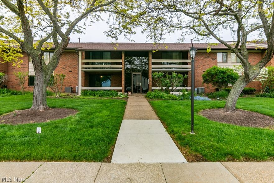 Step into elegance with this fully updated, stunning ranch condo located on the first floor in the desirable area of Willoughby. This exquisite property boasts a spacious, open layout with brand new planked flooring and fresh paint throughout, creating a modern and inviting atmosphere. The enormous picture glass slider enhances the living space, leading out to a covered front patio that offers a tranquil setting for relaxation.

The condo features a beautifully remodeled kitchen equipped with new cabinets, granite countertops, and all-new stainless-steel appliances, including a refrigerator, stove, microwave, dishwasher, and disposal. Both bathrooms are completely updated, showcasing new vanities, ceramic tile surrounds, and sleek fixtures. The master suite is a true retreat, complete with a walk-in closet and a luxurious walk-in shower adorned with ceramic tiling.

Additional highlights include new interior moldings, door hinges, handles, and energy-efficient LED lighting fixtures. The unit also offers dedicated in-unit laundry with a newer washer and dryer, ensuring utmost convenience. New windows and sliding doors have been installed to enhance both the aesthetic and functionality of this immaculate home.

This move-in-ready condo is perfect for those seeking a blend of luxury, comfort, and practicality in a serene neighborhood. It’s not just a home; it’s a lifestyle upgrade. Don't miss the opportunity to own this pristine, beautifully updated first-floor ranch condo.