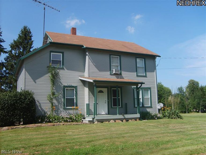 Nice location to this 2 story home. Newer vinyl siding, upgraded septic system and newer bath. Large living room and kitchen. Nicely sized bedrooms. Home is in needed of finish work to make it your own. Owner is looking at all reasonable offers