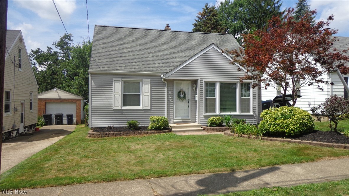 Don't bother looking at a home that's cheaper, needs a lot of work, and takes time and money, come visit this one. The work has been done already and it's ready for move in. Welcome to Firestone Park which has easy access to the highway system and is minutes from downtown Akron. The is a great affordable area with great neighbors. You are walking distance to a park at the end of the nicely maintained street. The house has been nicely updated with a new roof and siding added in 2007, Furnace & A/C in 2010, Garage roof 2019, kitchen flooring 2019, bathroom, blown insulation in attic 2009, recent new carpet in the basement, sump pump with battery backup 2017, garage door opener. Many of the houses on this street have been nicely maintained and kept well. The back yard has a private deck directly off the kitchen slider, an easy to maintain yard bordered by shrubs and plants, and the nice raised wall area is perfect for a little garden growing! Use as a rental, first residence, second resi