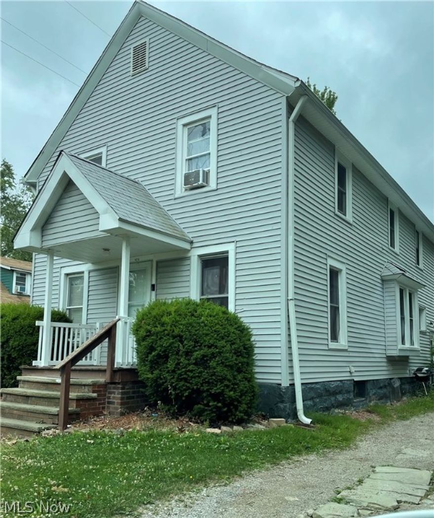 Must see the inside! Great income investment!  Updates in both units. Roof replaced in 2011, new siding in 2022. There is hook up for washer and dryer separate for each unit. Rent upstairs is $630- Rent downstairs $ 850. Tenants are on month-to-month, tenants pay gas, electric, landlord pays water, sewer and trash. Tenants would like to stay