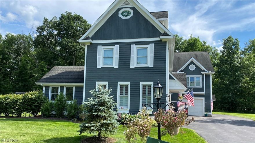 Welcome home to this charming colonial with modern upgrades that is simply beautiful inside and out. The first floor has newer LVT plank flooring in the oversized family and dining room which is a great space for entertaining. Other first floor highlights include a huge, walk-in pantry and a 2nd pantry, half bath, mud room and a sun room w/ a ventless, gas stove! The updated kitchen includes a new gas stove, disposal, stainless appliances, ceramic tile floor, tile backsplash, and granite countertops. The very large breakfast area has access to the Trex deck and also a new door w/ doggie door that leads to the fenced yard w/ lush landscaping. There are three bedrooms on the second floor, each bedroom has its own updated full bath! The primary suite includes an attached office/bonus room, and custom, walk-in closet. The ensuite has a large, whirlpool tub and separate tiled shower. The second floor laundry room is a great space, offers excellent storage and includes a planning desk, microwave, Keurig, beverage fridge and TV. The unfinished, third floor is a blank canvas consisting of four very large rooms so you have endless options. There is baseboard heating and a window AC that will remain. There is a huge 3+ car, tandem garage with two overhead doors and has great space for a wood shop. There is also storage/garden shed for all your lawn equipment, retaining wall and landscaping that is a gardener's dream! Enjoy having Beartown Lake amenities and views right in your own backyard! A complete list of updates are available in supplements. You must see this amazing, unique home to appreciate all the character it has to offer!