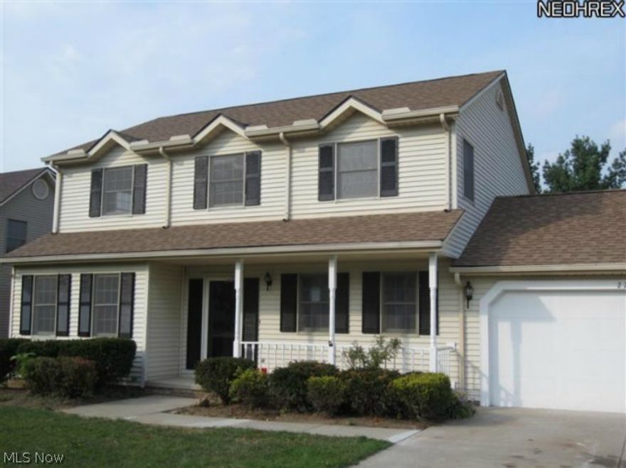 Welcome home. This four bedroom three bath house has been tastefully upgraded for the whole family to enjoy. With fresh two-tone paint, new carpet, diagonal set oversized tile flooring, granite kitchen counters with a full stone backsplash in the kitchen, stainless appliances and new raised panel cherry cabinetry, this house is turn key and ready for new owners. The bathrooms have matching cherry wood vanities with granite countertops and under-mount sinks. The owners suite has a standup shower stall with a new tile surround. Enjoy a fireplace in both the vaulted ceiling great room, as well as the family room that is o9pen to the kitchen. The full basement is not included in the 2400 square foot living area, giving even more potential for additional usable space. A wonderful neighborhood awaits a new homeowner!