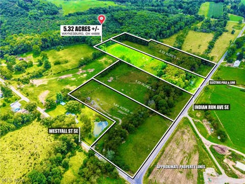 Tiny photo for Indian Run Avenue SE, Waynesburg, OH 44688 (MLS # 5238380)
