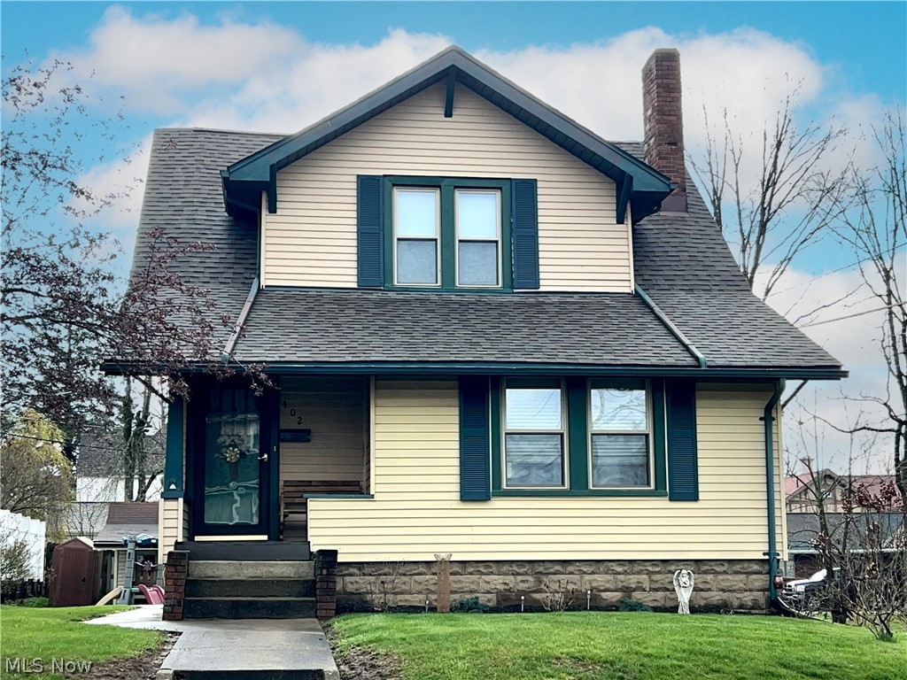 Your search is over! This beautiful well-maintained home in Massillon can be yours. This lovely 3-Bedroom, 2-Full Bath Home radiates warmth and comfort from the moment you step inside. The entire Home boasts beautiful, original oak trim throughout. Guests tend to enter off the Back Porch and through the rear door, encountering the nice-looking oak Kitchen with marble counter tops and tile back splash that seamlessly flows in to the Dining Room. The Dining Room features a delightful sunlit window seat, perfect for enjoying your morning coffee or getting lost in a good book. The large Living Room has plenty of room for your furniture and a clean, white, decorative brick fireplace. Two original 10-lite oak doors open up to the inviting Sun Room in the front of the House. The Sun Room could also be used as an Office or a Toy Room as they have done. Upstairs, three good sized Bedrooms await, along with a Main Bathroom, ensuring comfort and privacy for the entire family. A spacious Owner’s Retreat boasts a walk-in closet, providing ample storage for your wardrobe. The Main Bathroom is situated between the other 2 Bedrooms. Head downstairs to discover a Full Basement featuring another Full Bathroom and a versatile Rec Room Area, ideal for movie nights or entertaining guests. Laundry facilities, additional storage and glass block windows can also be found in the Basement. There is a Front Porch and a paver Back Patio to unwind and enjoy soaking up the serene surroundings. The One-Car Garage has an electric door opener, with an additional Carport area. A Storage Shed comes with the Home. The Back Yard is partially fenced in — adding to your privacy. Roof installed December 2018. With its combination of charm, functionality, and prime location (Go Massillon Tigers!), this home presents an opportunity to embrace the comforts of suburban living and is close to all amenities. Make this house your home sweet home! Call your favorite Realtor and schedule a showing today.